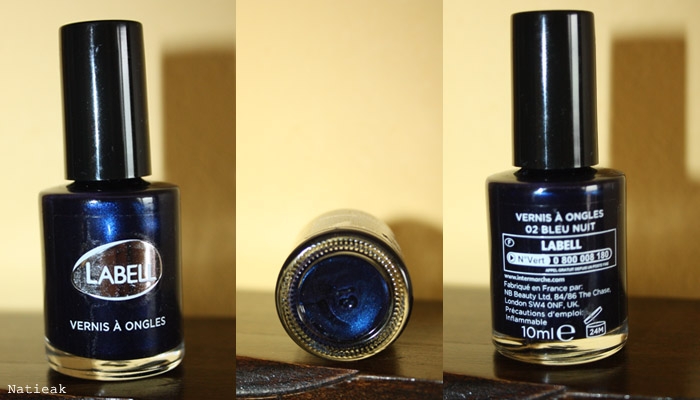 Vernis à ongles bleu pas cher