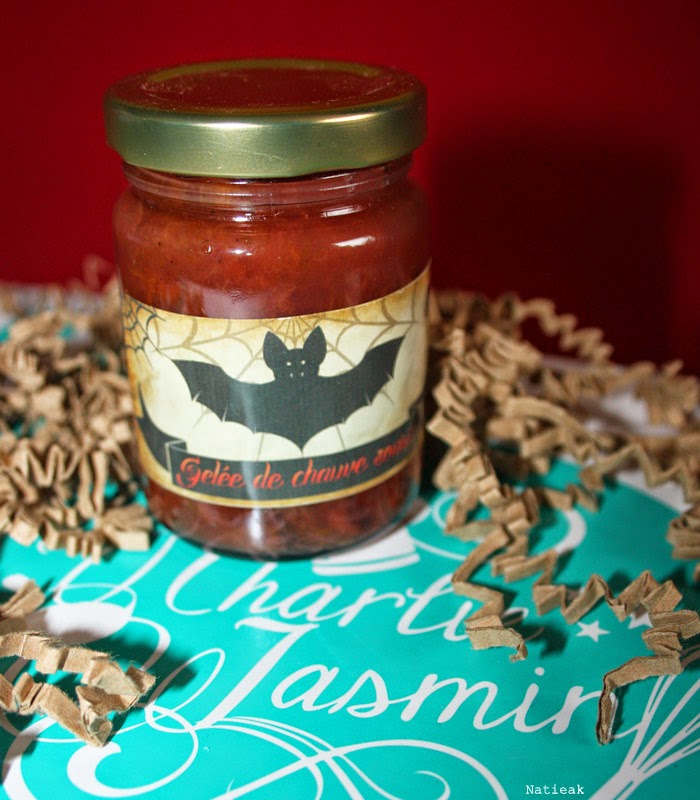 Gelée de chauve souris : confiture mirabelles, prunes, poires et figues et bio