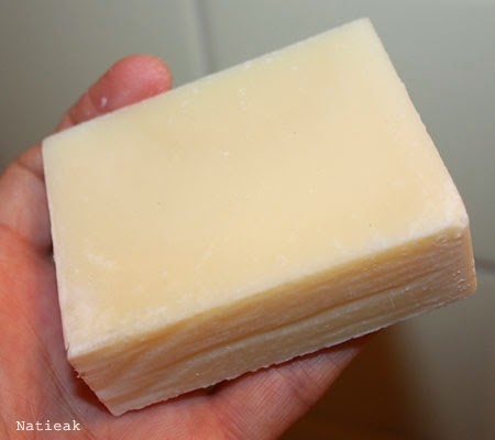 Aspect du Savon surgras bio Karethic