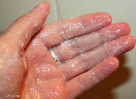 mousse délicat du savon au beurre de karité non raffiné Karethic