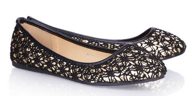 Les ballerines Adria noir