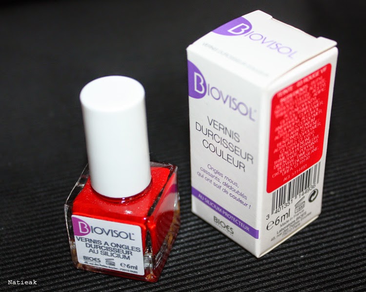  Vernis durcisseur rouge vif: