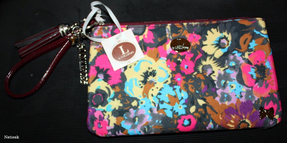 Trousse Lollipops (imprimé fleuri)