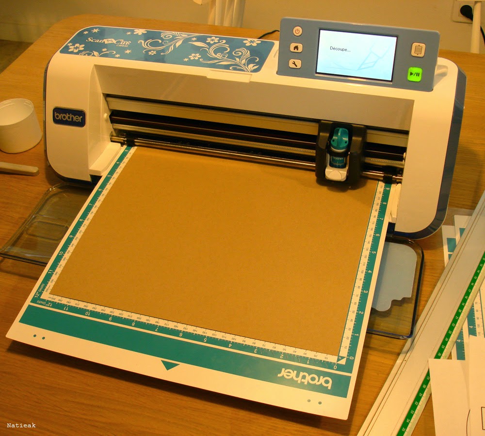 L'atelier créatif: Les petites boites à biscuits Scan and cut de Brother