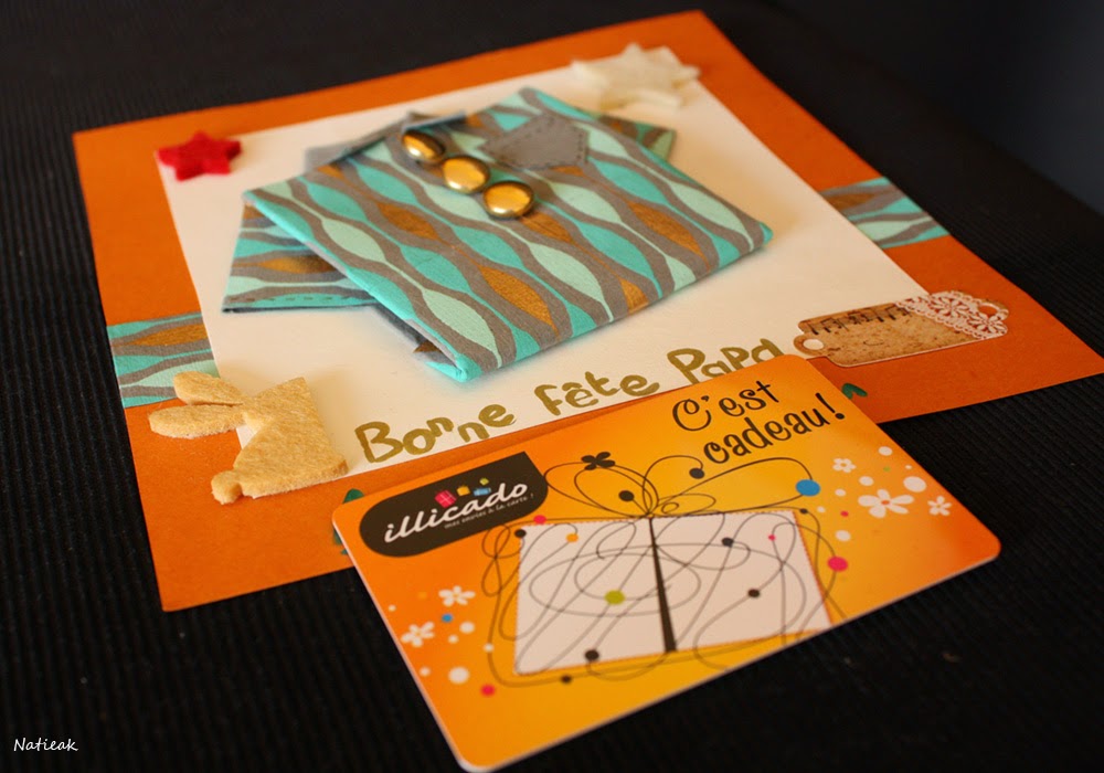 Chemise origami réalisé avec Les feuilles "L'or de bombay" de Toga (voir article ICI)