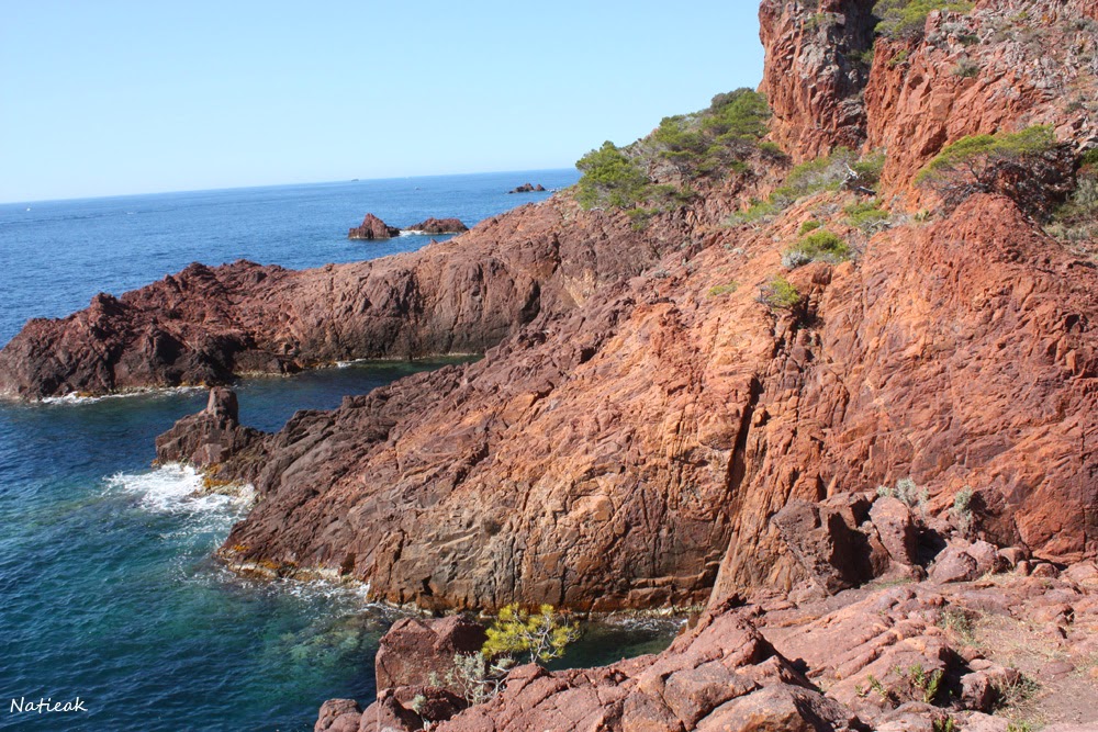 Calanque des contrebandiers du Belvédère de la Batterie