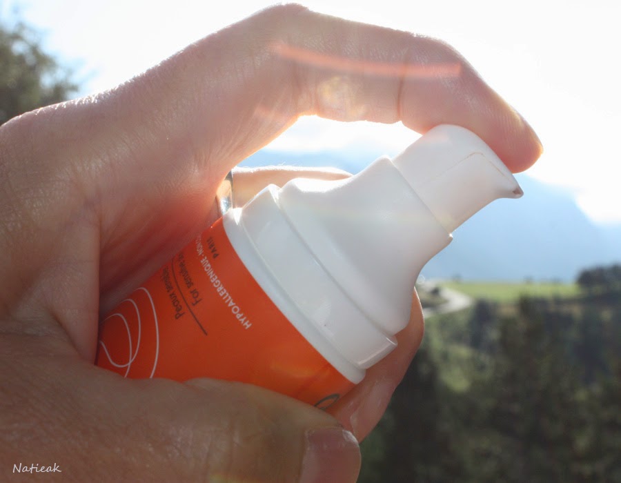 Crème solaire teintée d'Avène haute protection