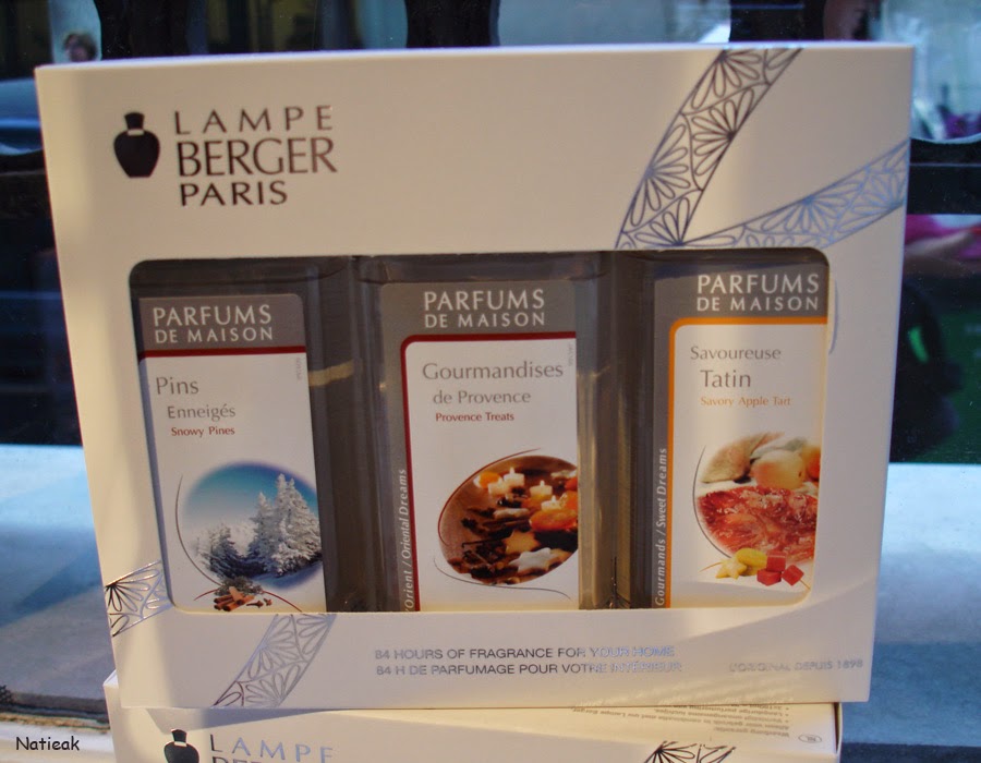 collection éphémère de Noël Lampe Berger