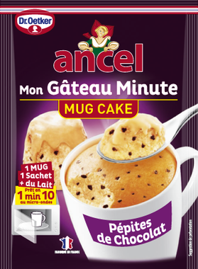 Mon gâteau minute Mug Cake D'Ancel