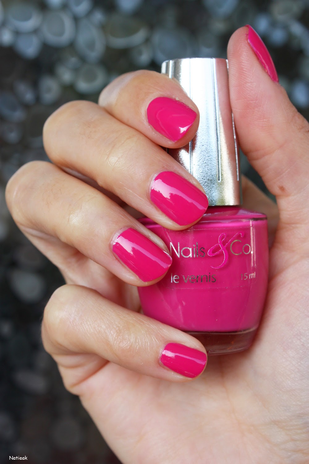 Vernis à ongles Nails and co Rose numéro 21