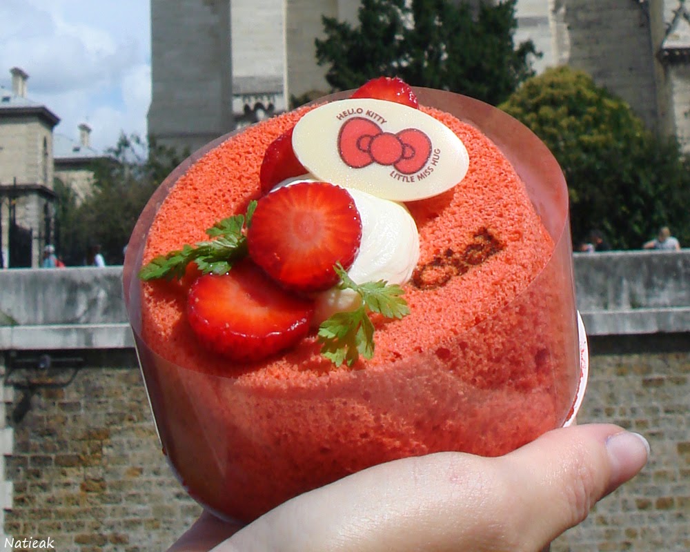 Pâtisserie ciel Angel Cake kitty