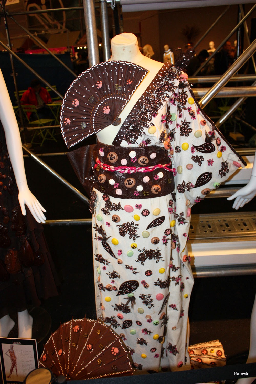 robe chocolat 20 ans du Salon du chocolat