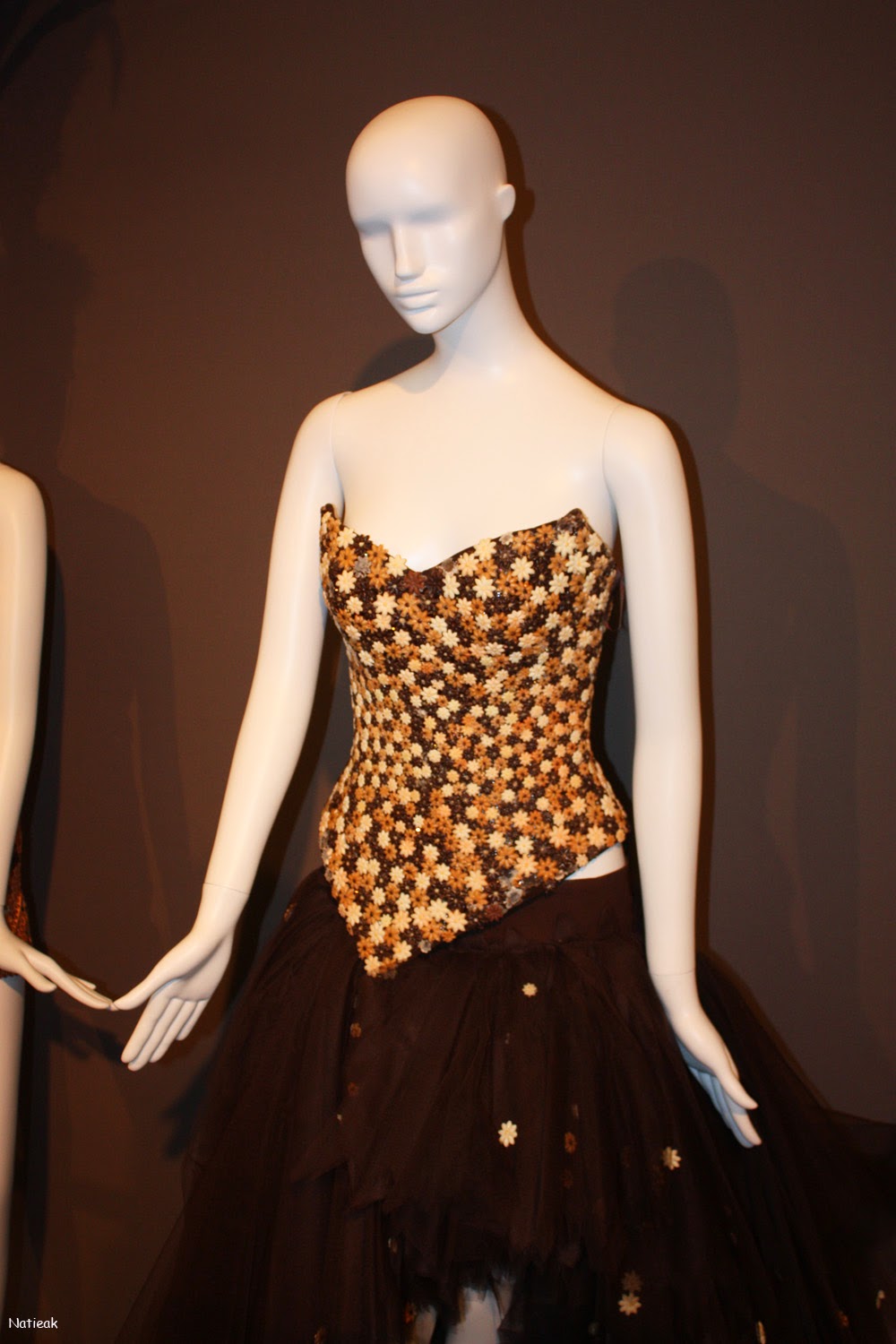 robe chocolat 20 ans du Salon du chocolat