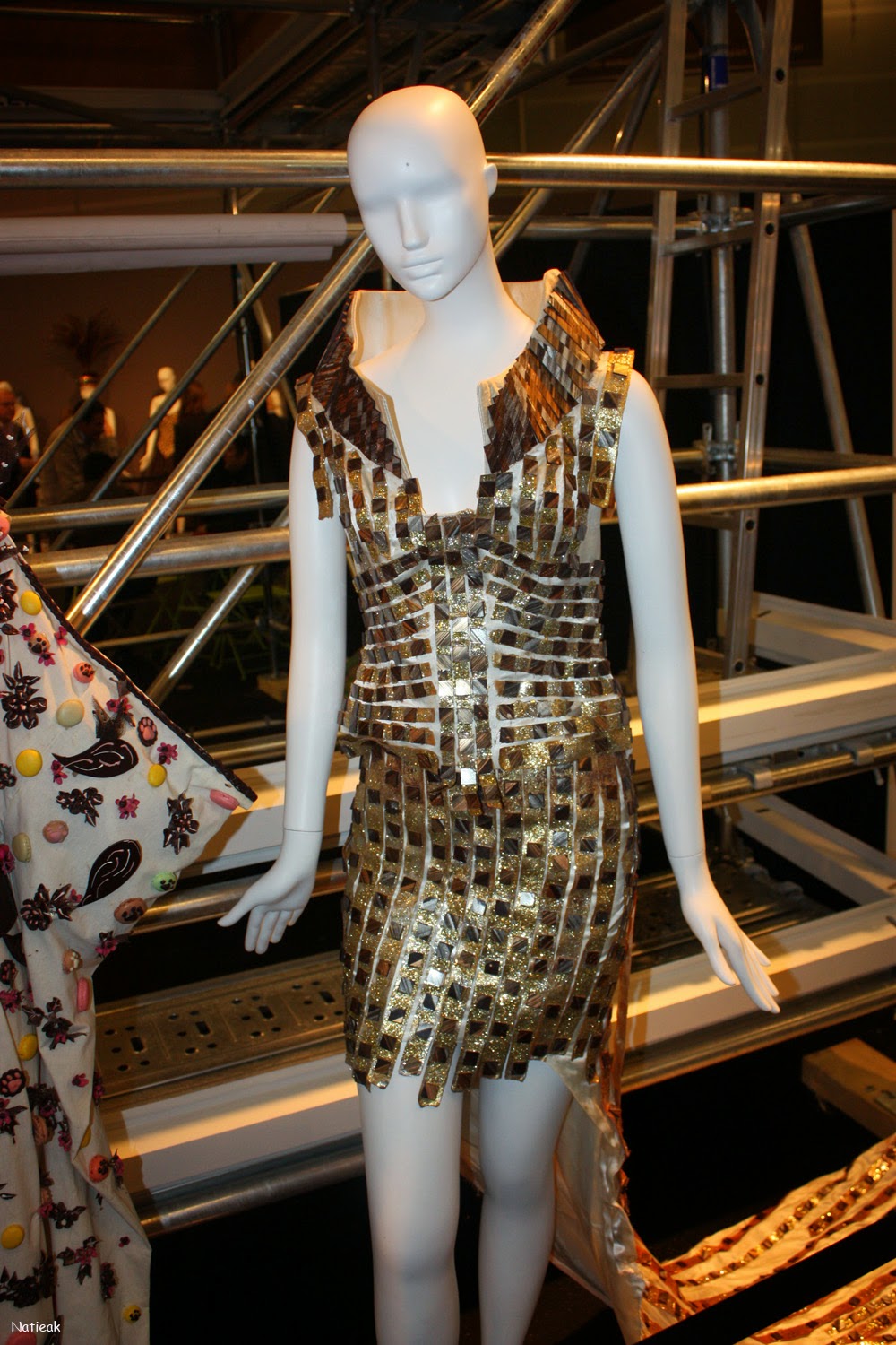 Robe chocolat 20 ans du Salon du chocolat