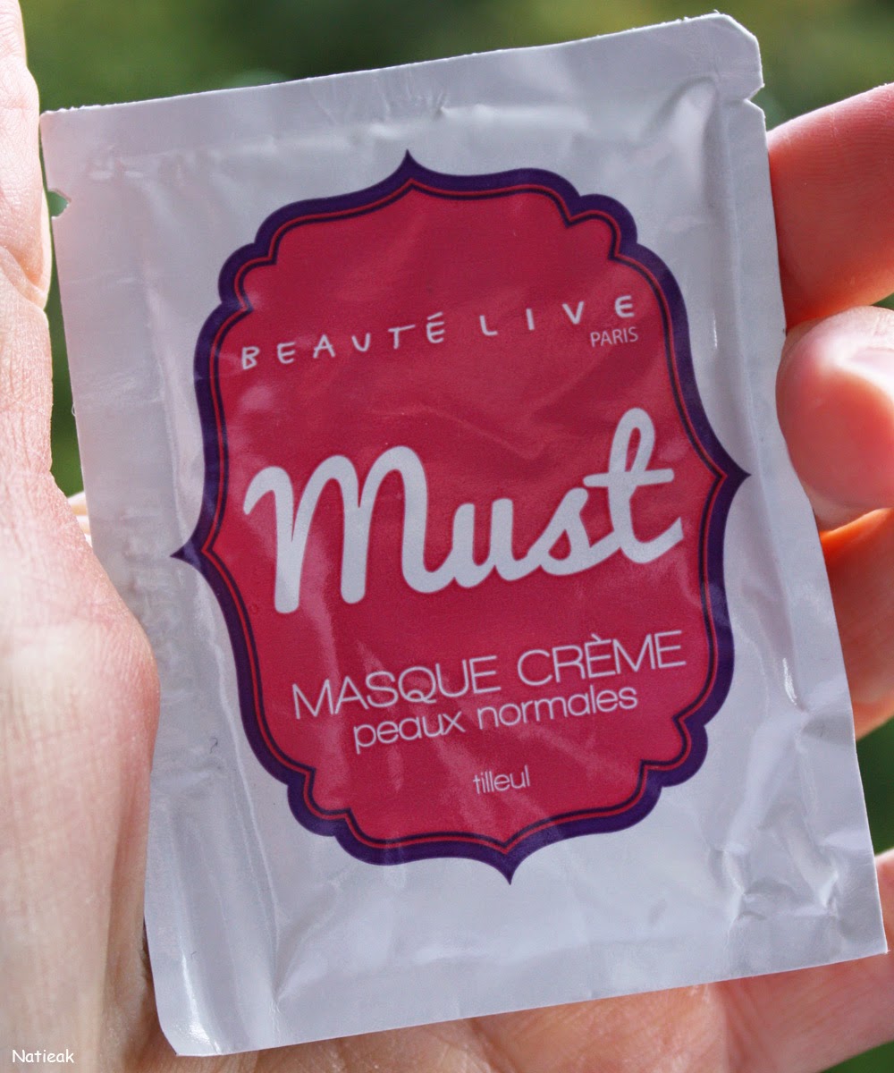 masque crème BeautéLive