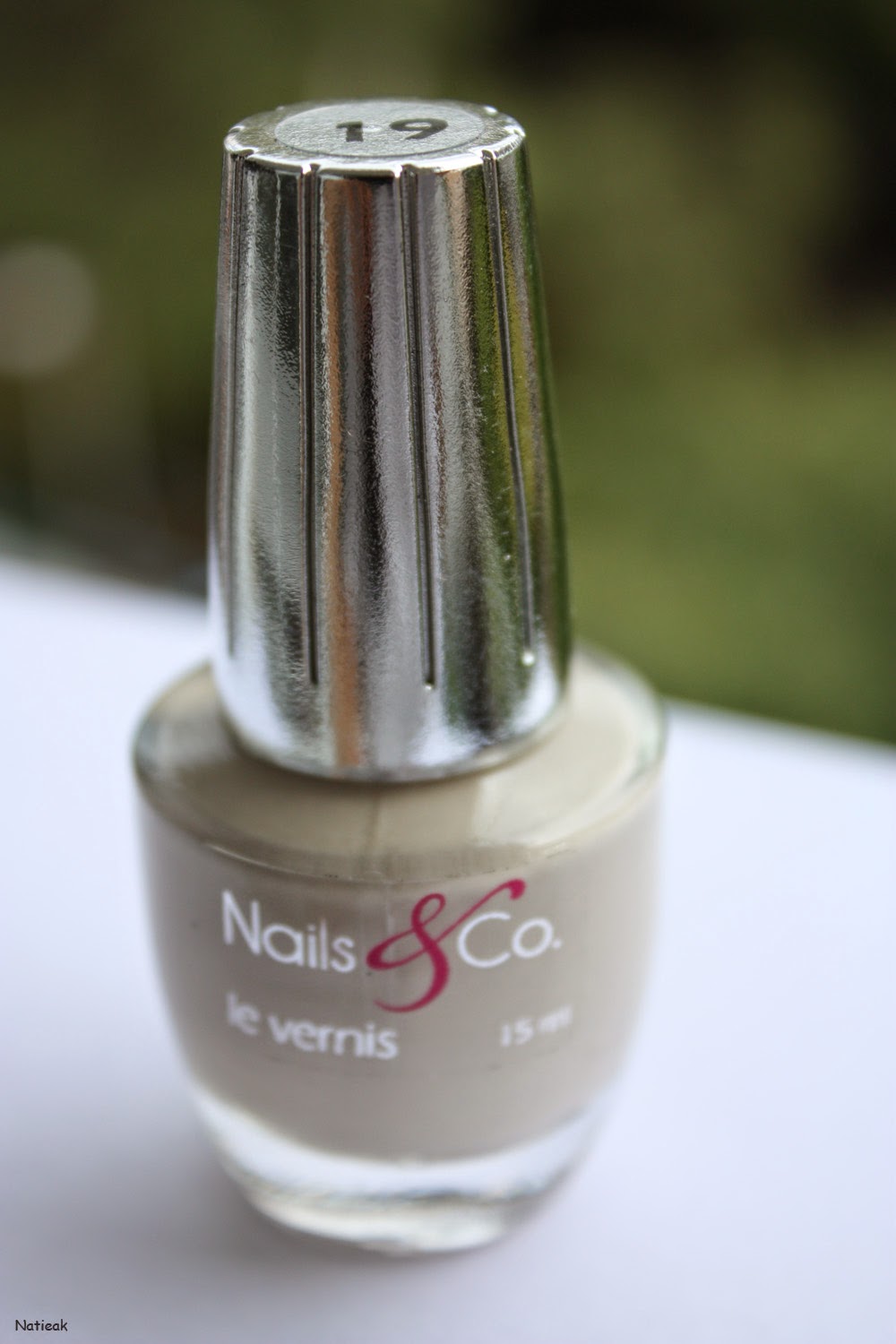 Vernis à ongles Nails and co Beige numéro 19