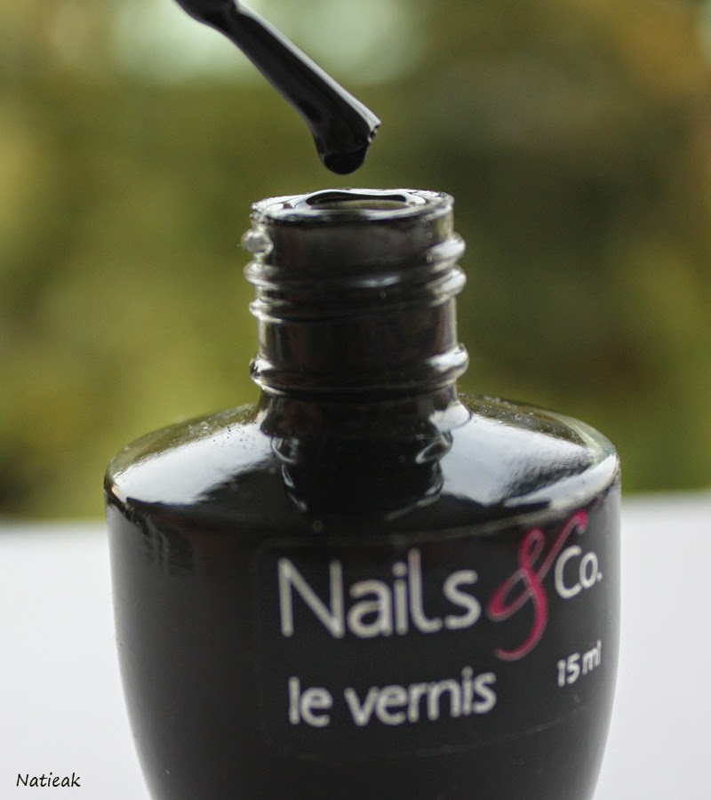 Vernis à ongles Nails and co Noir numéro 14