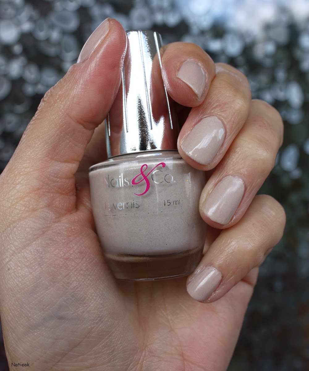 Vernis à ongles Nails and co Beige numéro 19