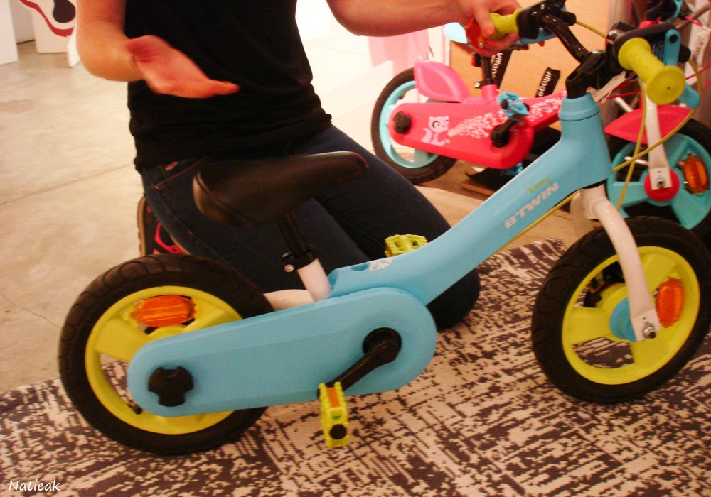 La draisienne qui se transforme en vélo Woony de B'twin