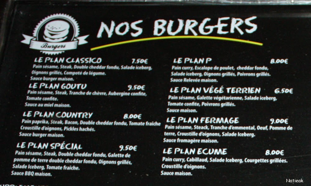 restaurant Burger et Bagel à l'américaine