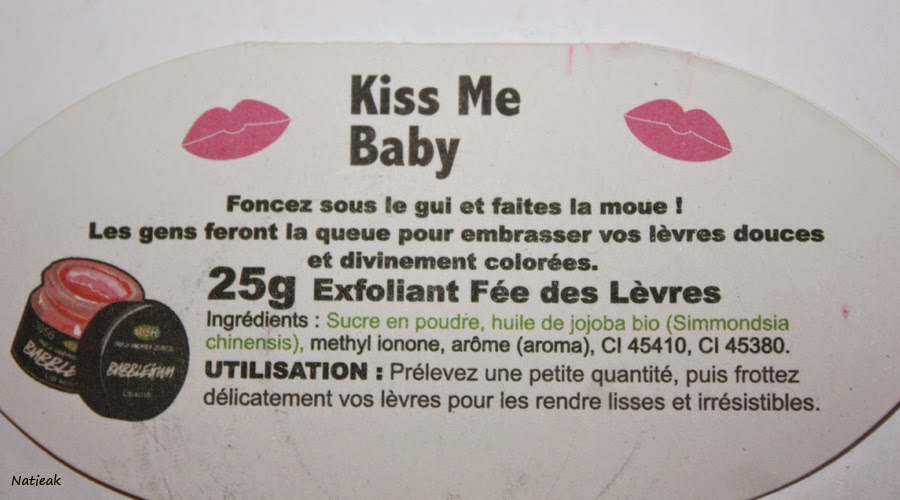 composition Exfoliant Bubble gum de Lush