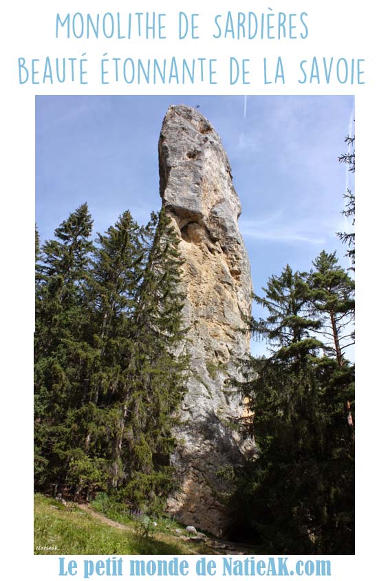 Monolithe de Sardières Savoie