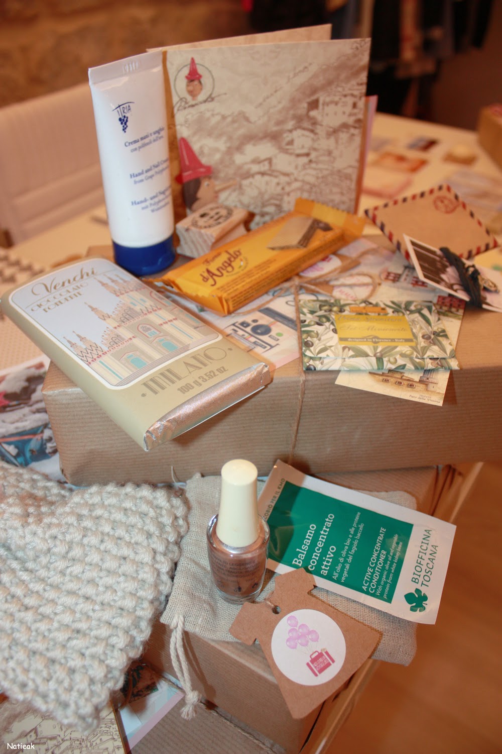 Nos curieux voyageurs box Italie