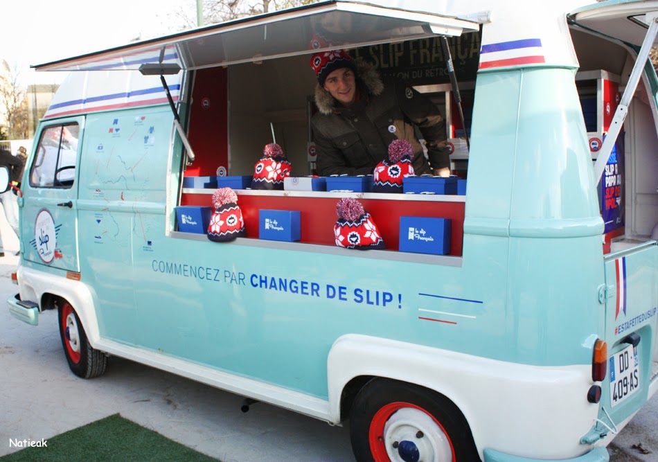 Le slip françaisTéléthon 2014 Food Truck party sur le Champs-de-Mars