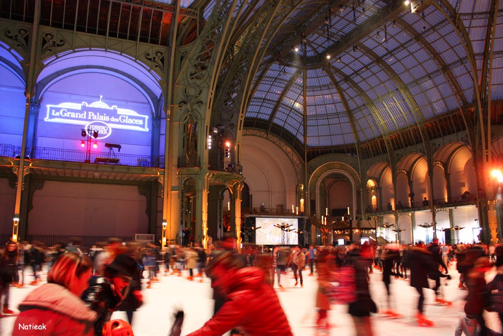 Grand Palais de Paris Ferrero patinoire