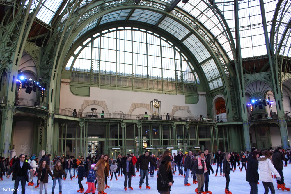 Grand Palais de Paris Ferrero patinoire