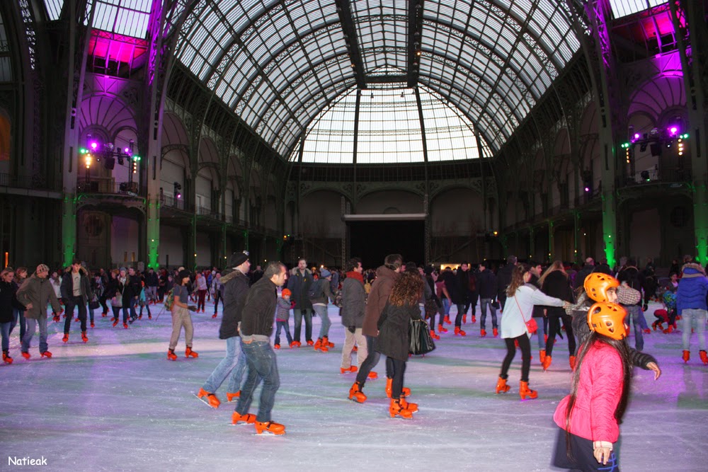 Grand Palais de Paris Ferrero patinoire