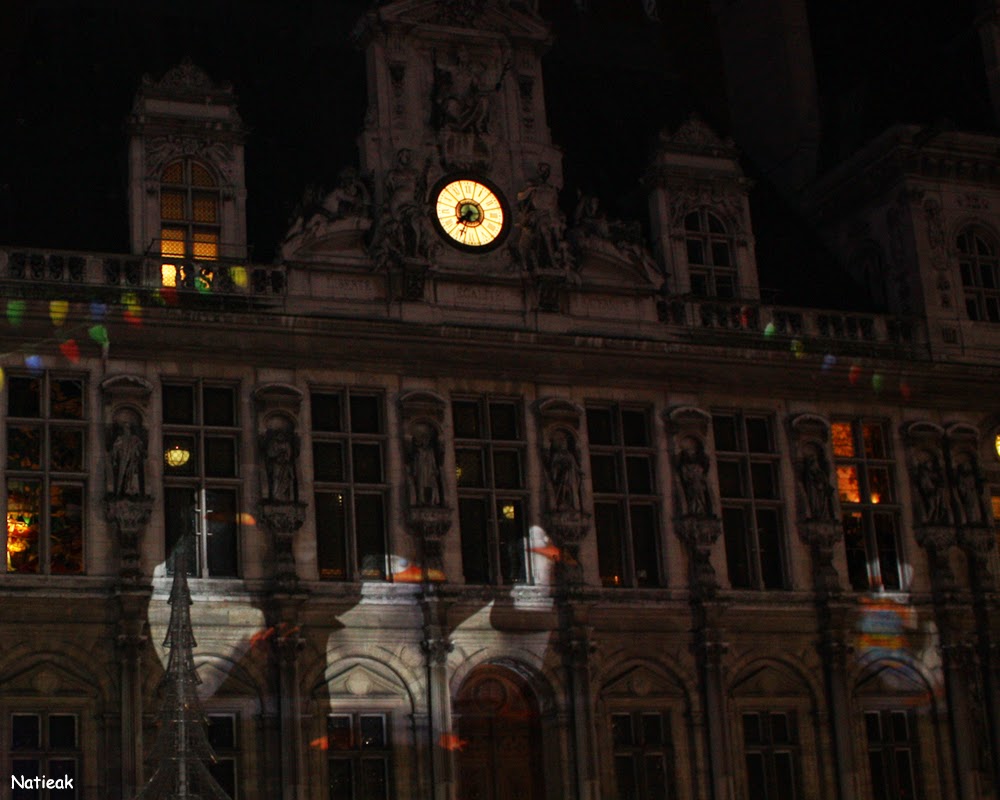 cascade de pingouins grande patinoire 2014 Hôtel de ville de Paris