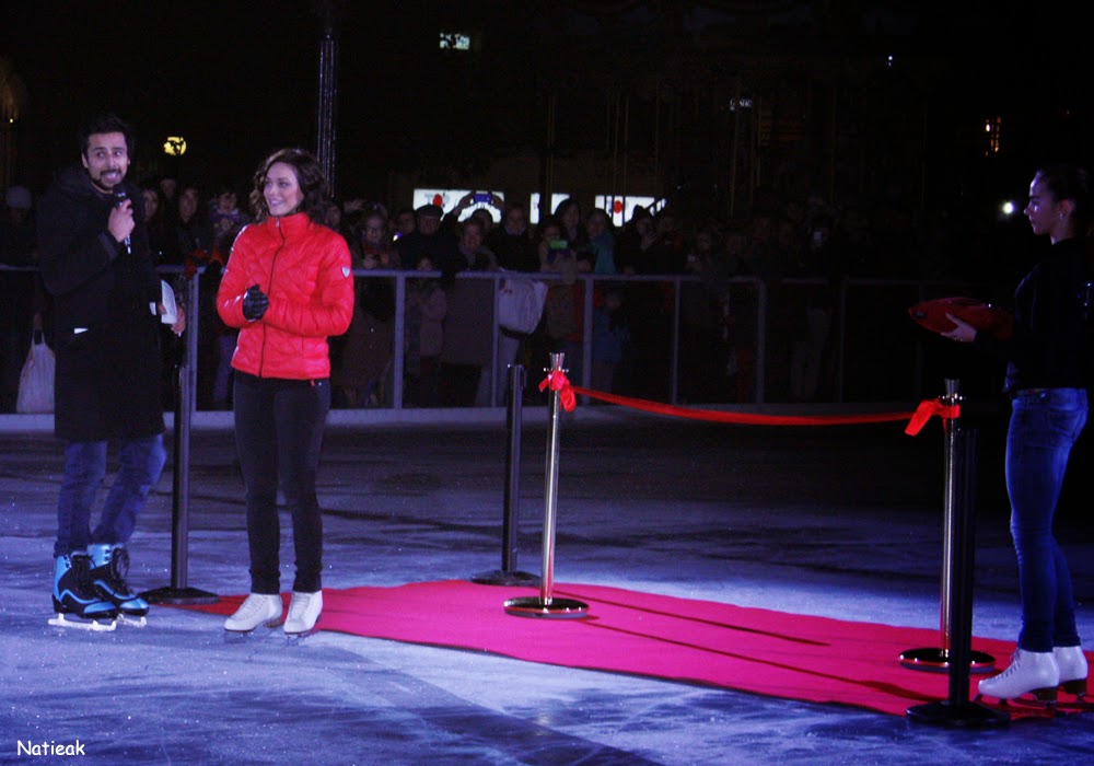 Nathalie Péchalat grande patinoire 2014 Hôtel de ville de Paris