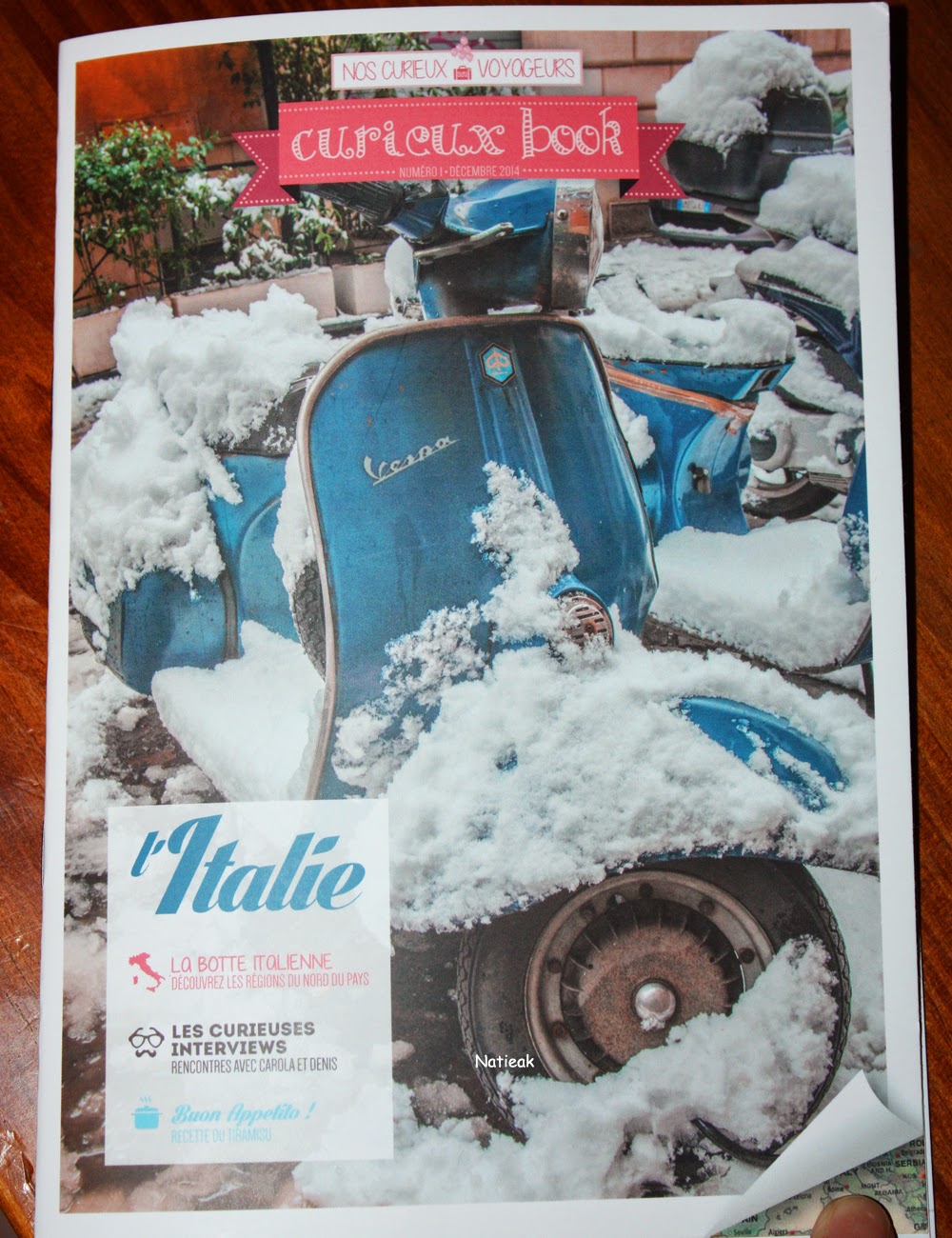 carnet de voyage Nos curieux voyageurs box Italie