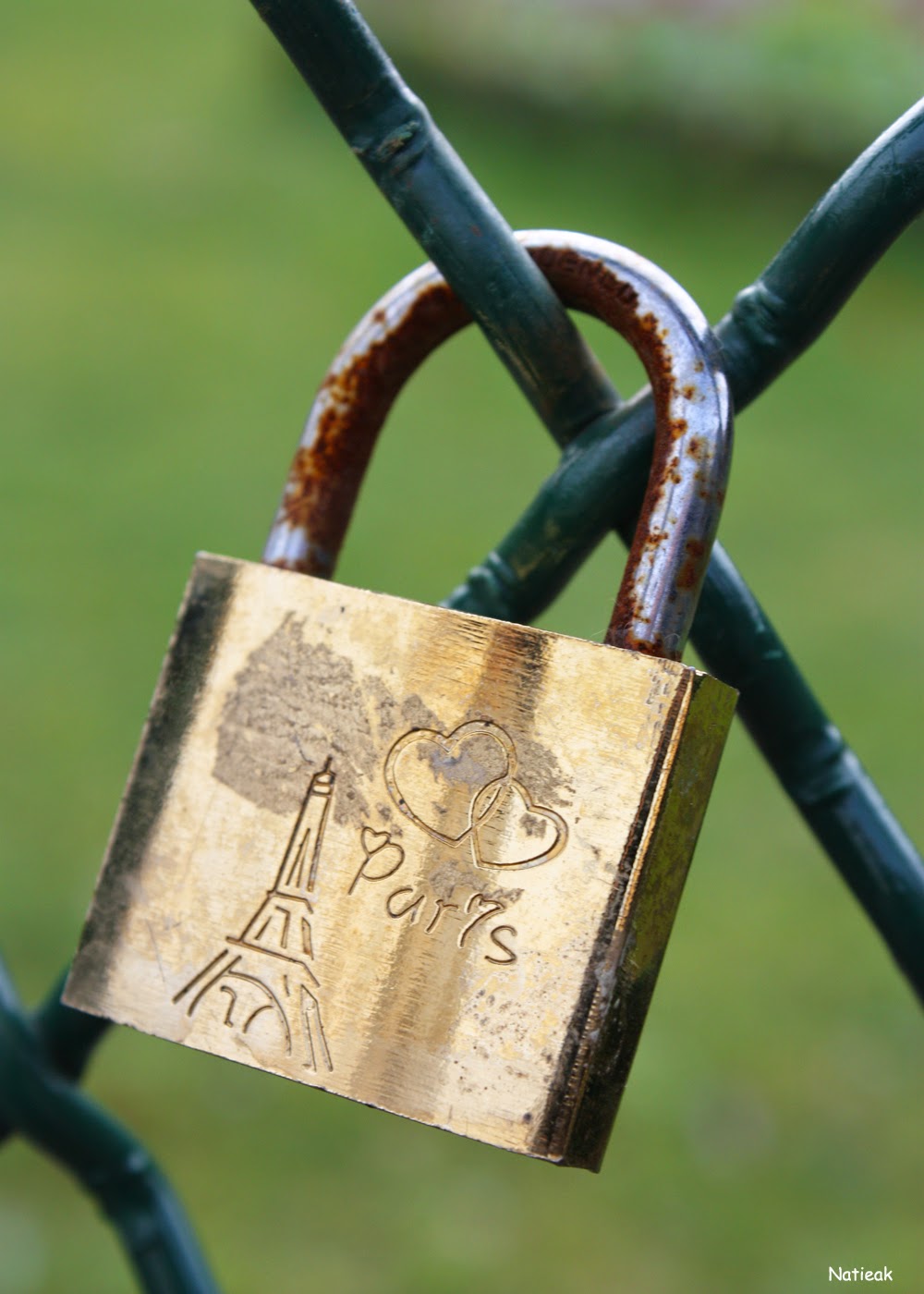Les cadenas de l'amour du Trocadéro
