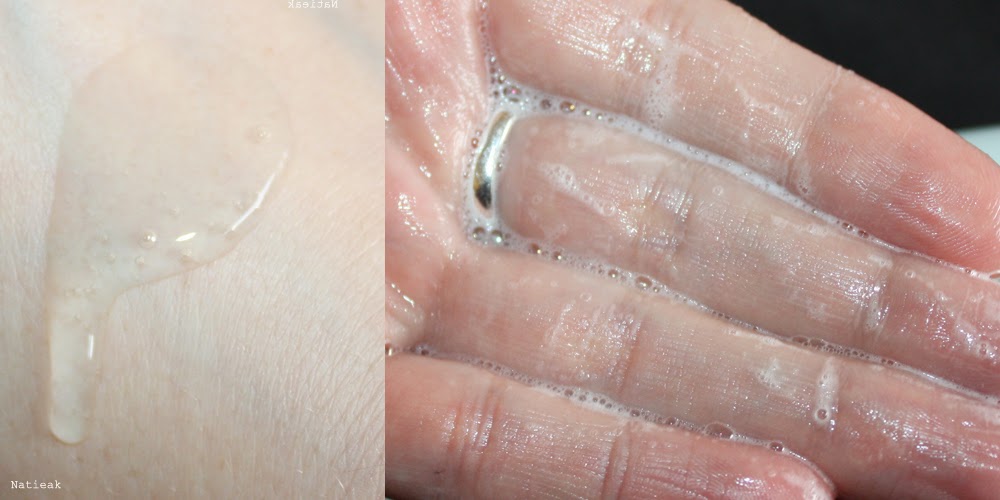 mousse gel nettoyant purifiant