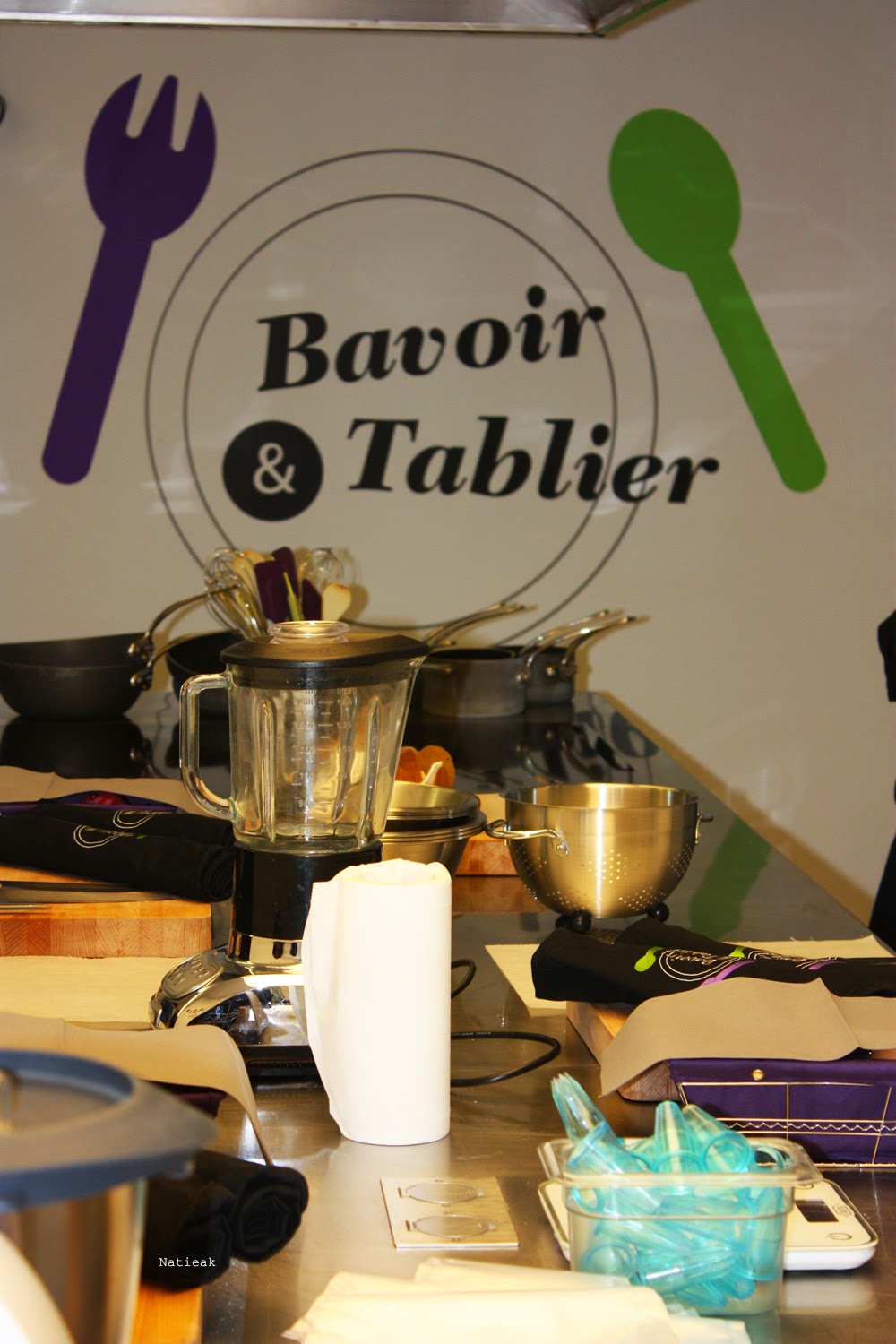 Bavoir et tablier Battle culinaireavec les pruneaux d'Agen