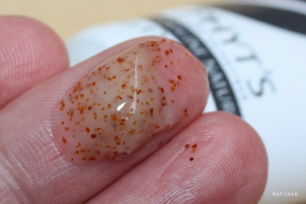 aspect gommage corporel