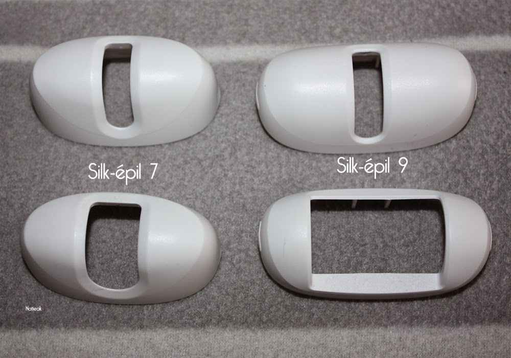 comparaison accessoires Silk-épil 9 et Silk-épil 7