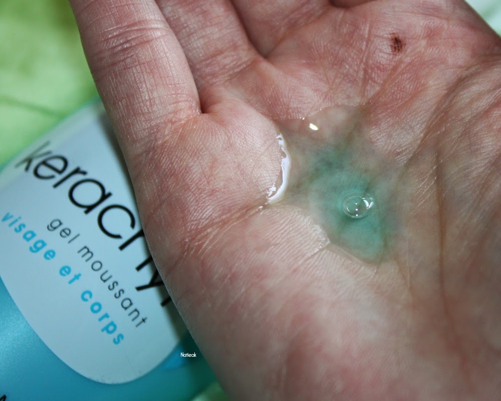 flacon pompe Gel moussant Keracnyl de Ducray