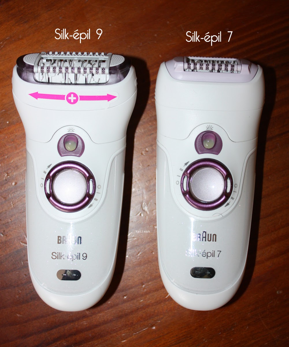 comparaison avec le silk_épil 7 et Silk-épil 9