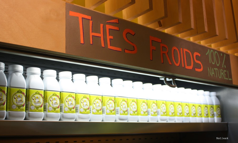 thé froid naturel boutique Gare de Lyon de Paris