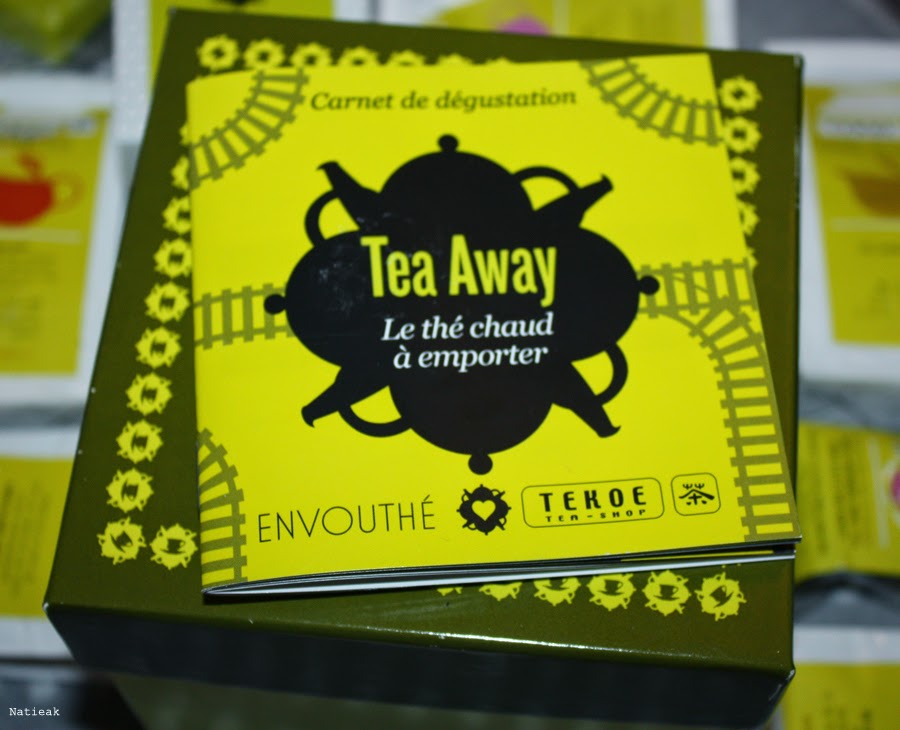 carnet de dégustation Envouthé et tekoe