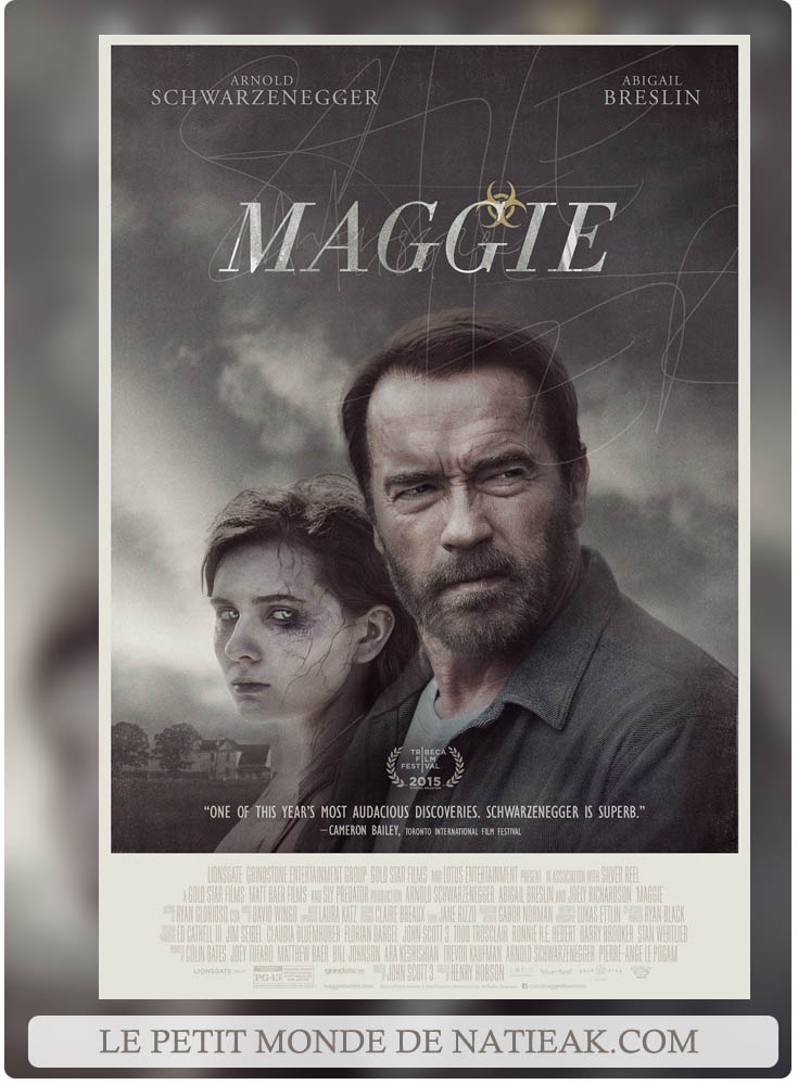 Maggie, le nouveau film très étonnant d' Arnold Schwarzenegger