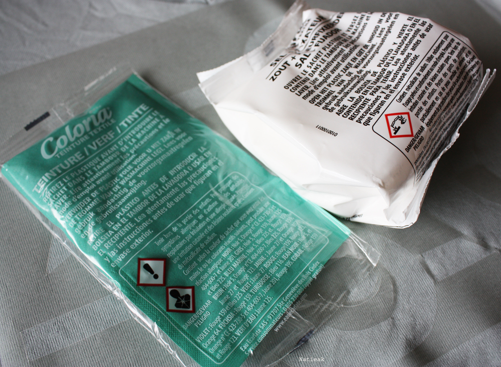 vert d'eau Coloria teinture textile