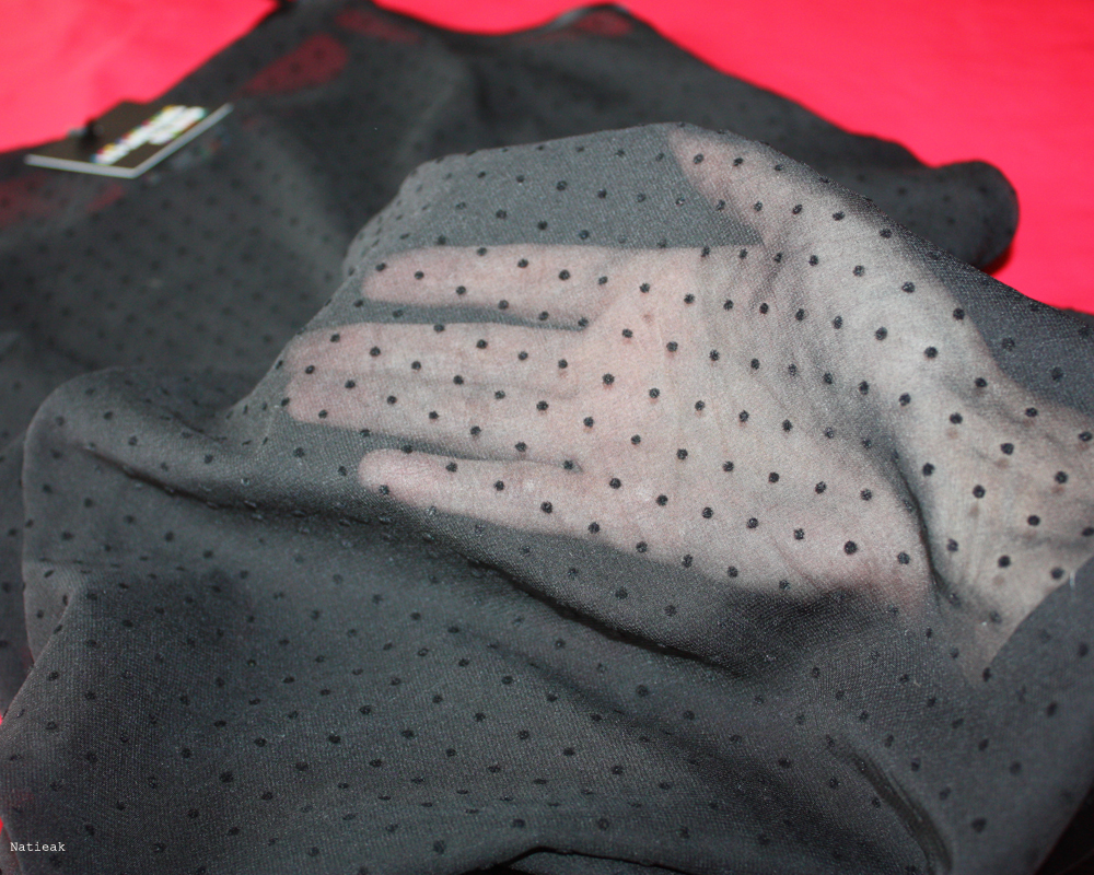 robe Marilyne Plumetis Les couleurs du noir