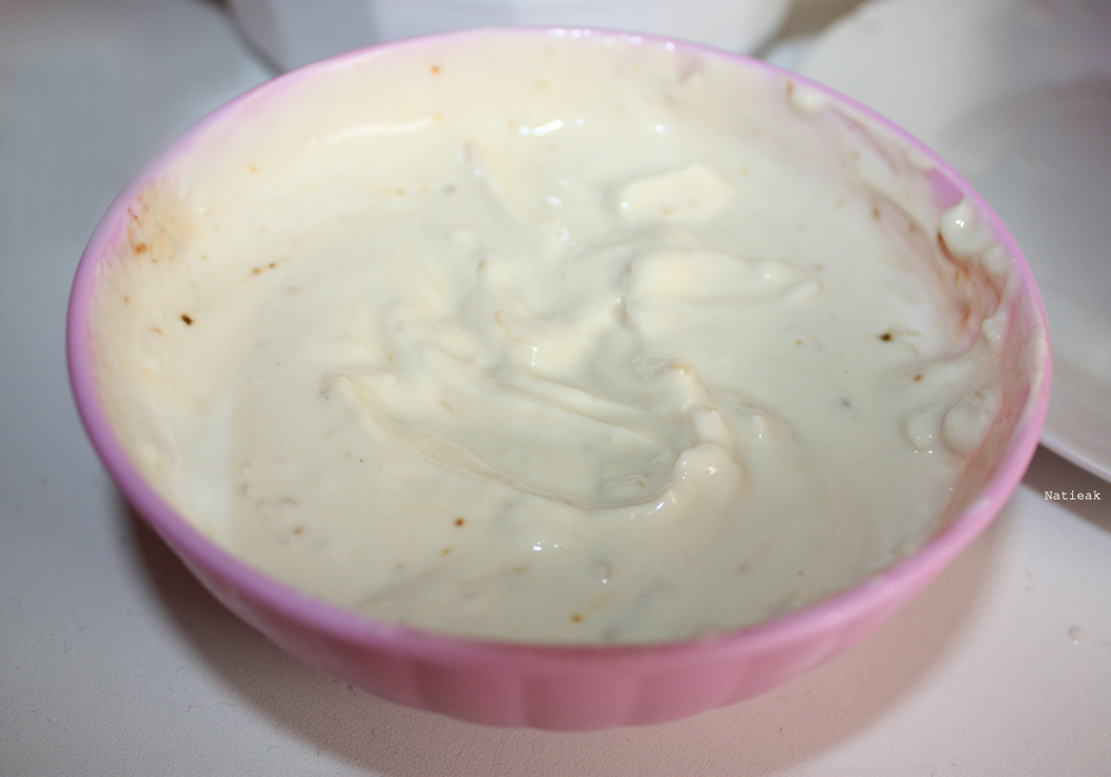 sauce d'accompagnent pour crudité