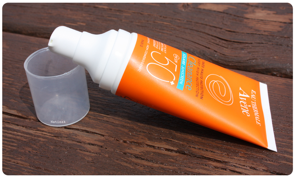 peau acneique Cleanance solaire d'Avène