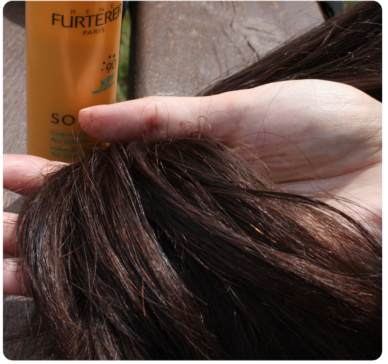 cheveux exposés au soleil René Furterer