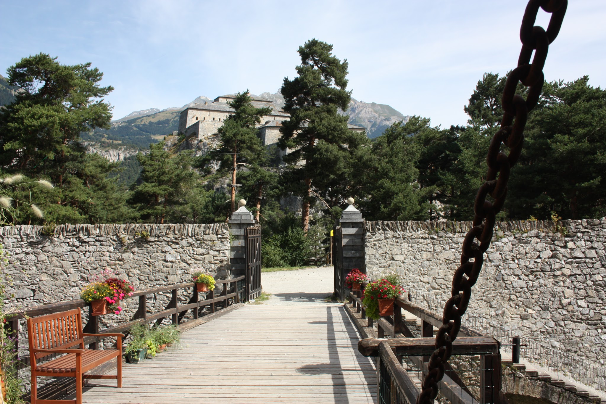 pont-levis Redoute Marie Thérèse